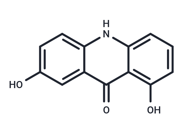 TargetMol Chemical Structure 1,7-Dihydroxyacridone