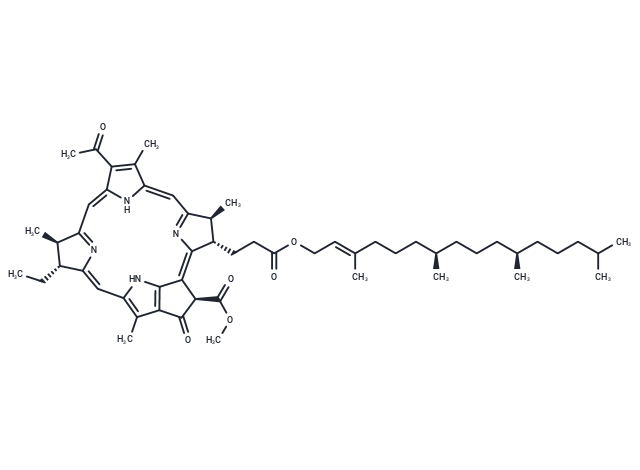 Bacteriopheophytin Chemical Structure