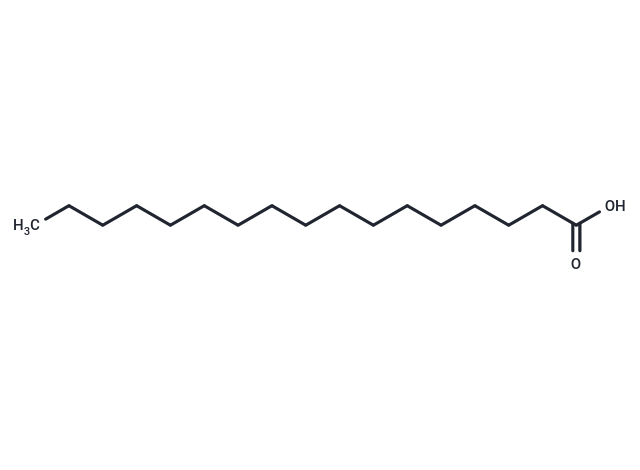 Heptadecanoic acid Chemical Structure