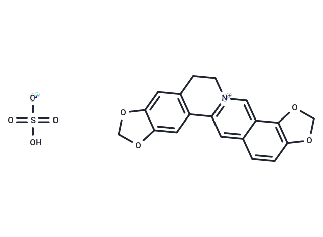 Coptisine sulfate Chemical Structure