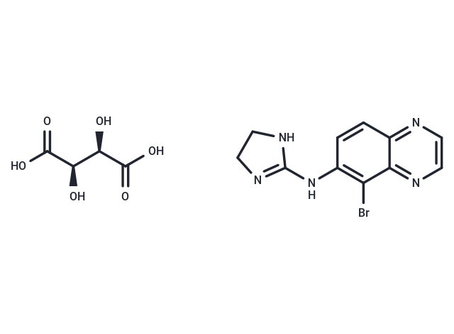Brimonidine Tartrate Chemical Structure
