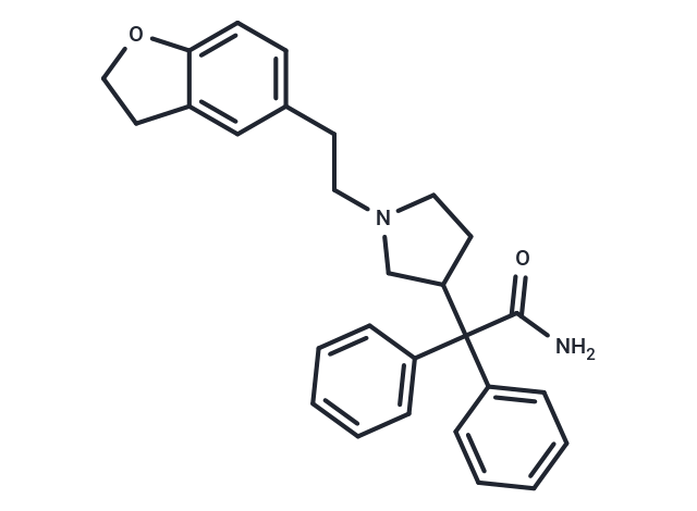 (±)-Darifenacin Chemical Structure