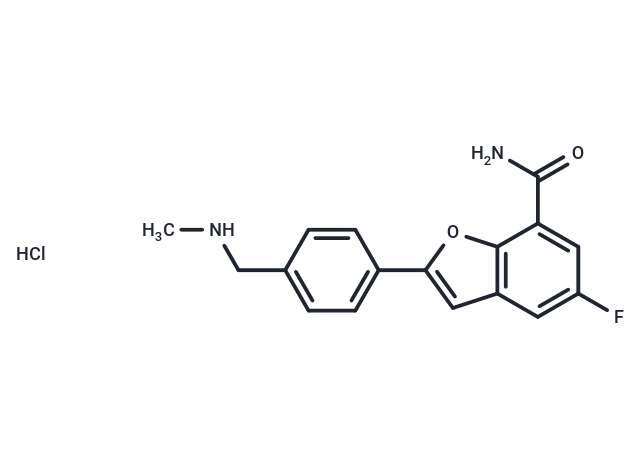 Mefuparib hydrochloride Chemical Structure