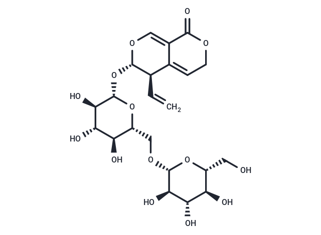 6'-O-beta-D-Glucosylgentiopicroside Chemical Structure