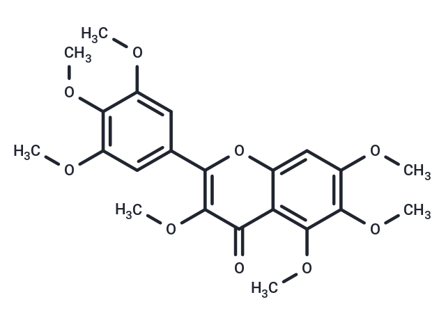 TargetMol Chemical Structure 3',4',5',3,5,6,7-Heptamethoxyflavone