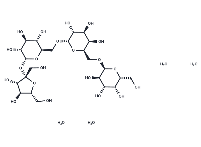 Stachyose tetrahydrate Chemical Structure