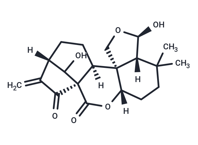 Enmein, 13-deoxy-19-hydroxy-, (19R)- Chemical Structure