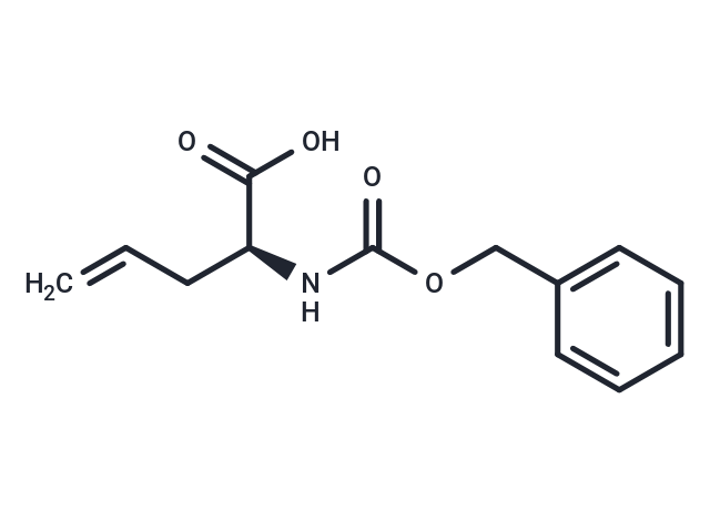 (S)-2-(((Benzyloxy)carbonyl)amino)pent-4-enoic acid Chemical Structure