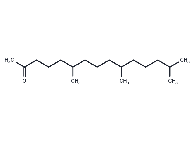Hexahydrofarnesyl acetone Chemical Structure