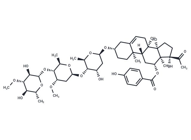 Otophylloside T Chemical Structure