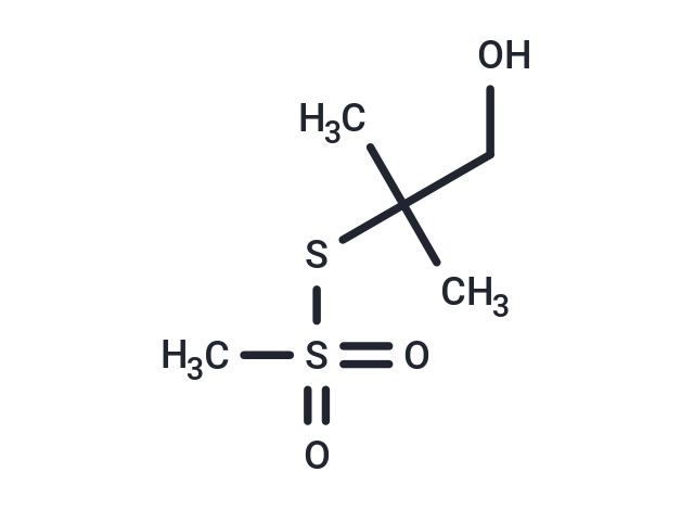 TargetMol Chemical Structure S-(1-Hydroxy-2-methylpropan-2-yl) methanesulfonothioate