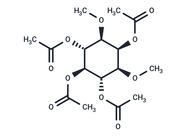 2,4,5,6-Tetra-O-acetyldambonitol Chemical Structure