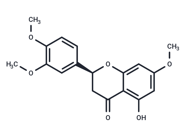 7,3′,4′-Tri-O-methyleriodictyol Chemical Structure