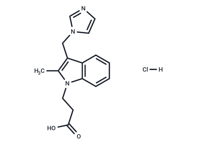 Dazmegrel HCl Chemical Structure