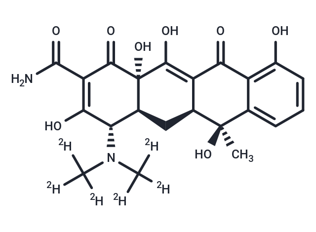 Tetracycline-d6 Chemical Structure