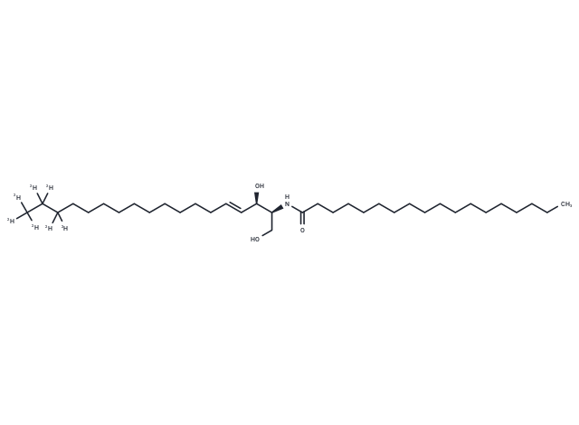 C18 Ceramide-d7 Chemical Structure