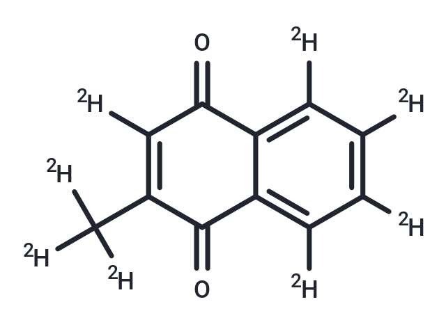 Vitamin K3-d8 Chemical Structure