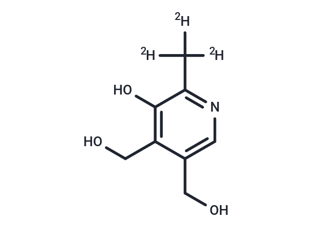 Pyridoxine-d3 Chemical Structure