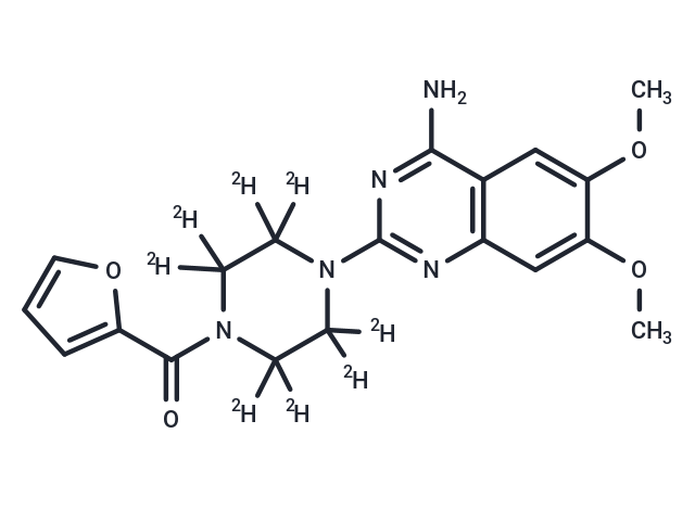 Prazosin-d8 Chemical Structure