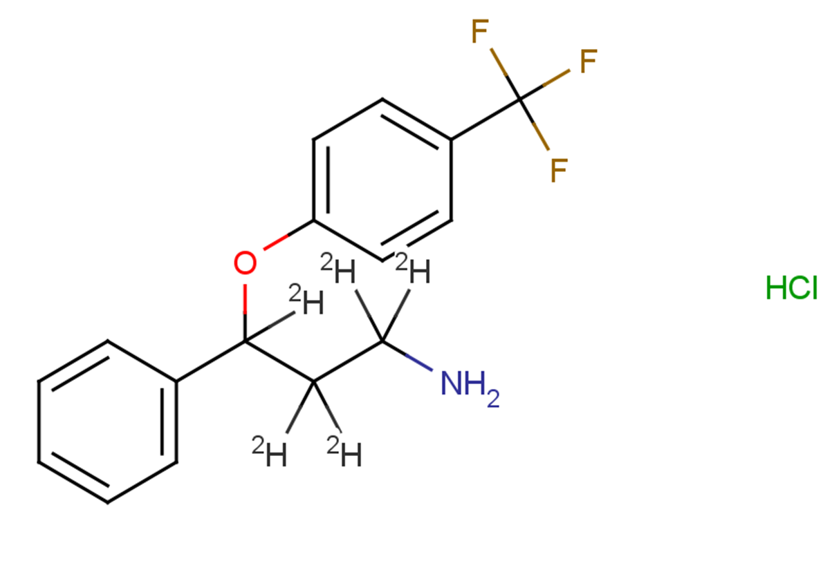 TargetMol Chemical Structure Norfluoxetine-d5 HCl
