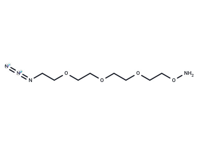 TargetMol Chemical Structure Aminooxy-PEG3-azide