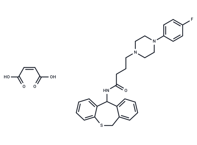 Monatepil 2maleate Chemical Structure