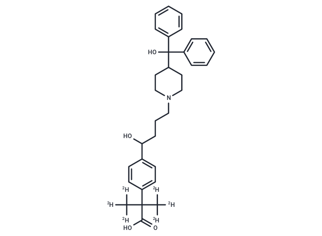 TargetMol Chemical Structure Fexofenadine-d6