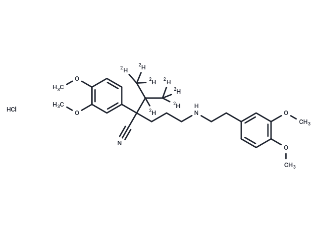 Norverapamil-d7 HCl Chemical Structure