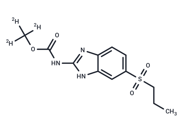 TargetMol Chemical Structure Albendazole sulfone-d3