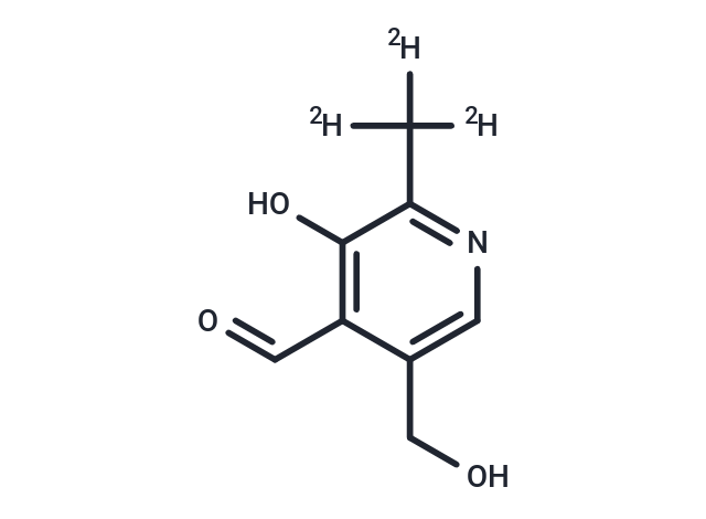 Pyridoxal-d3 Chemical Structure