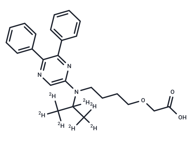 Selexipag Active Metabolite-d7 Chemical Structure