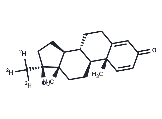 Methandienone-d3 Chemical Structure