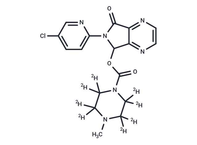 Zopiclone-d8 Chemical Structure