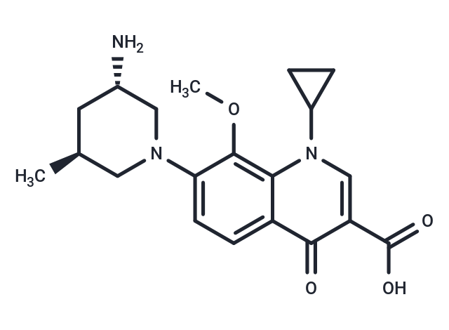 TargetMol Chemical Structure Nemonoxacin
