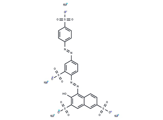 Ponceau S Chemical Structure