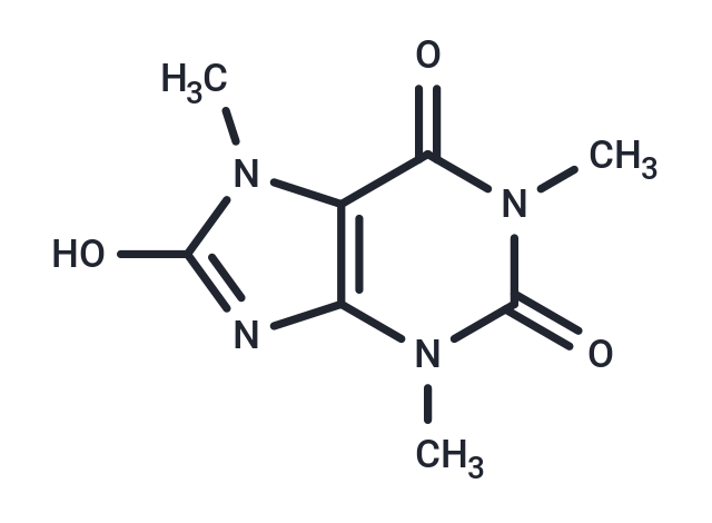 1,3,7-Trimethyluric acid Chemical Structure