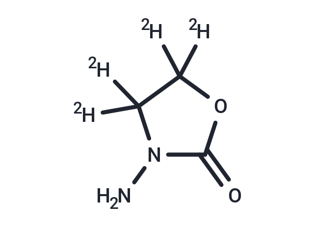 3-Amino-2-Oxazolidinone-d4 Chemical Structure