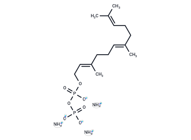 Farnesyl Pyrophosphate ammonium salt Chemical Structure