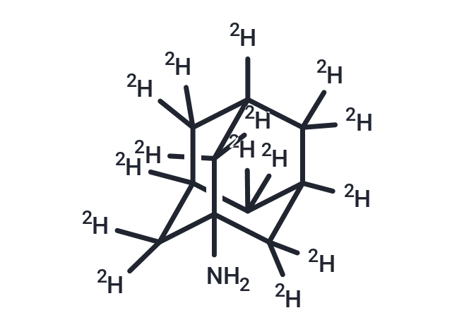 1-Aminoadamantane-d15 Chemical Structure