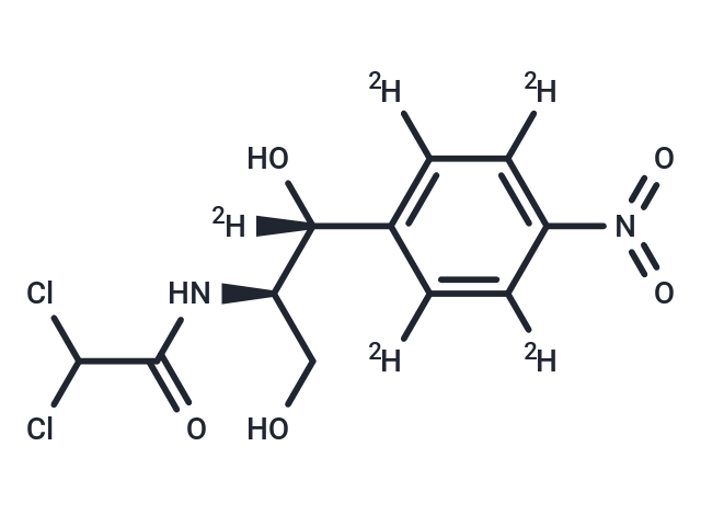 Chloramphenicol-d5 Chemical Structure
