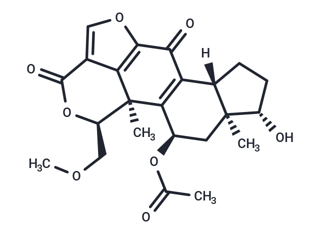 17β-Hydroxywortmannin Chemical Structure