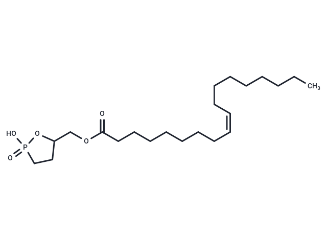 Oleoyl 3-carbacyclic Phosphatidic Acid Chemical Structure