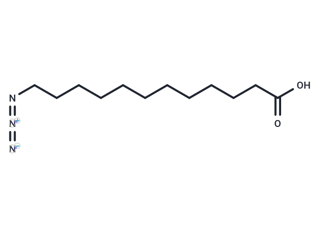 TargetMol Chemical Structure Azido Myristic Acid