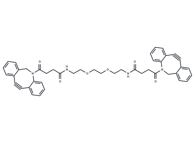 DBCO-PEG2-DBCO Chemical Structure