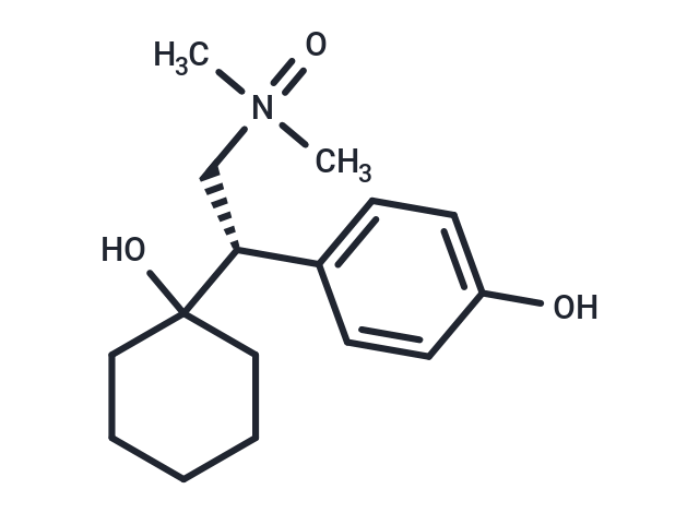 TargetMol Chemical Structure (S)-O-Desmethyl Venlafaxine N-Oxide