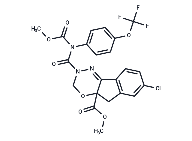 (±)-Indoxacarb Chemical Structure