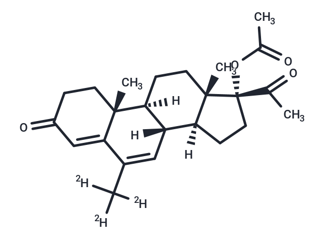 Megestrol Acetate-d3 Chemical Structure