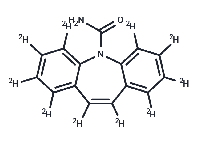 Carbamazepine-d10 Chemical Structure