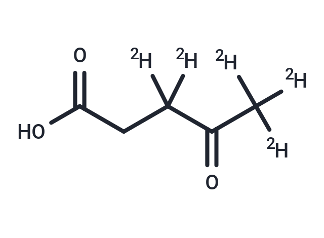 Levulinic-d5 Acid Chemical Structure
