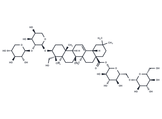 Akebia saponin E Chemical Structure